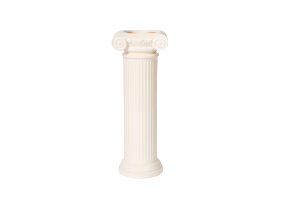 Athena Vase in White