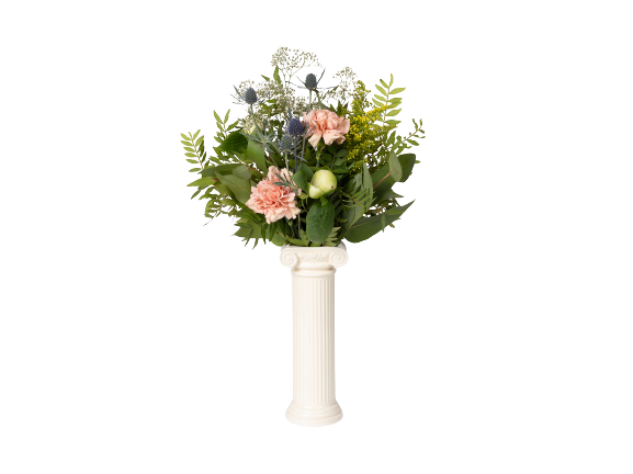 Athena Vase in White