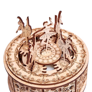 Dancing Ballerinas Music Box 3D Puzzle