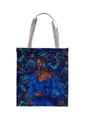 Kehinde Wiley "Notes on Blue" Tote Bag