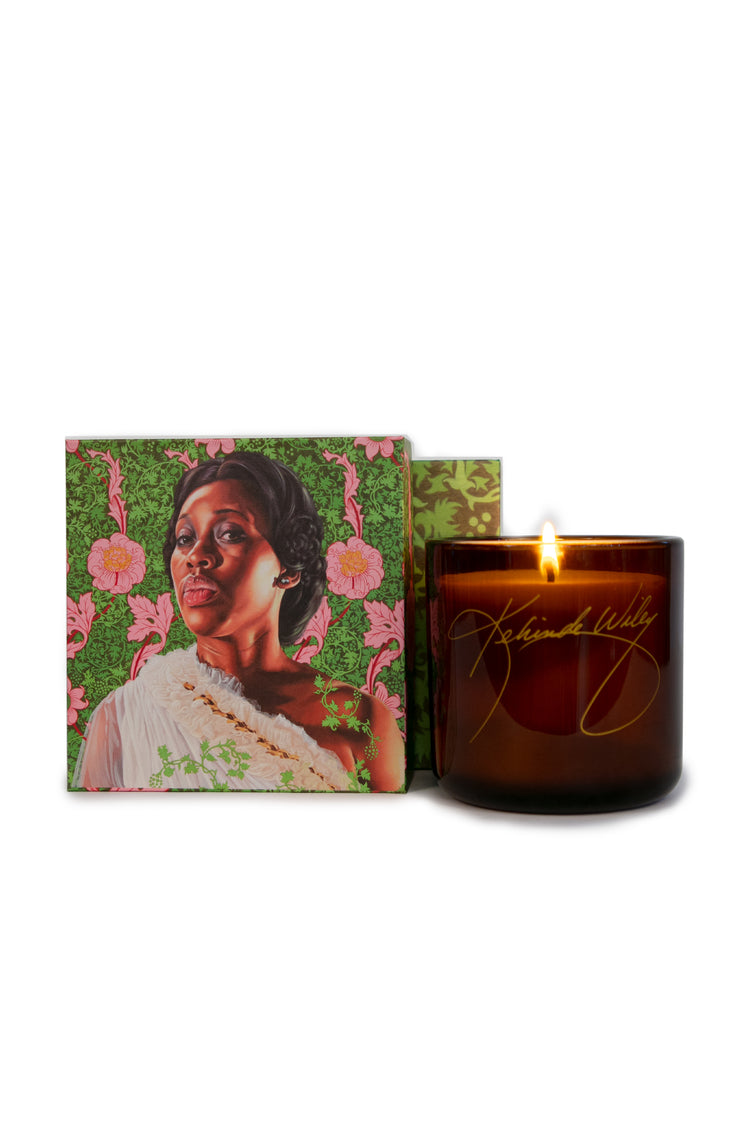 Kehinde Wiley "Dacia Carter II" Candle