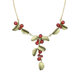 Holly Red Jade 16" Necklace