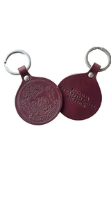 Todder x Gardner Museum Crest Leather Key Fob