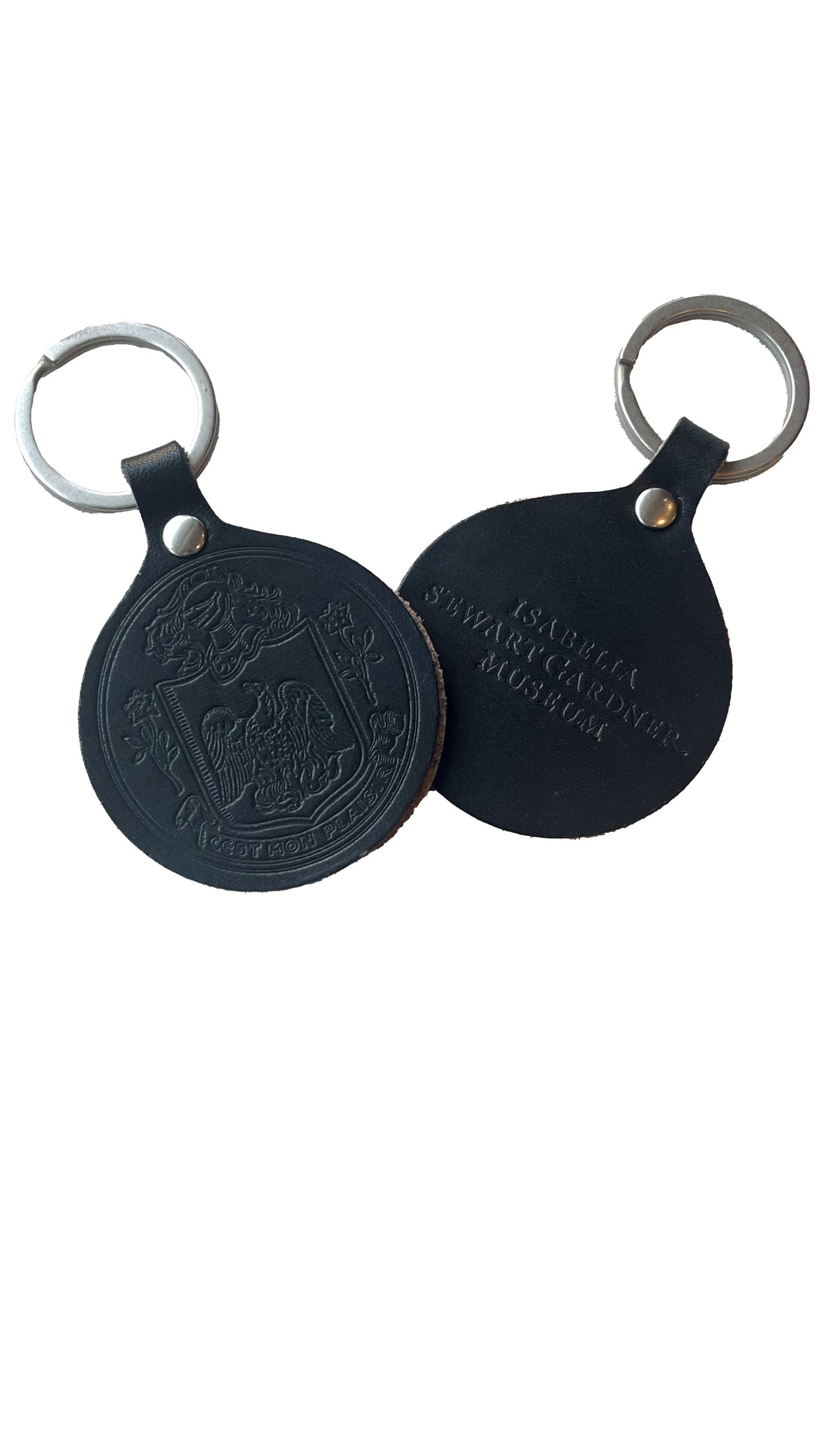 Todder x Gardner Museum Crest Leather Key Fob