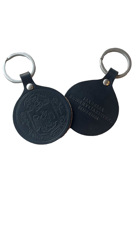 Todder x Gardner Museum Crest Leather Key Fob