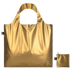 Gold Foldable & Reusable Tote