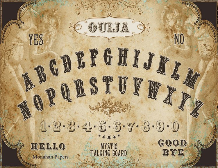 Ouija Board Print