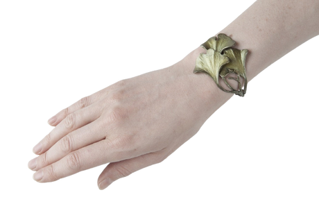 Ginkgo Cuff Bracelet