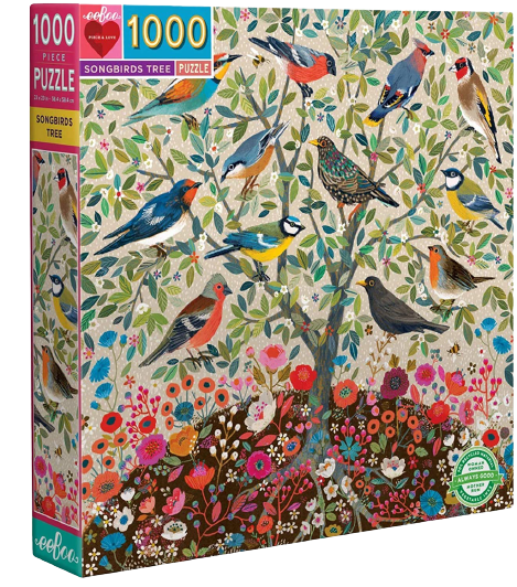 Songbirds Tree 1000 Piece Puzzle