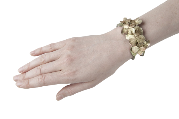 Hydrangea Cuff Bracelet