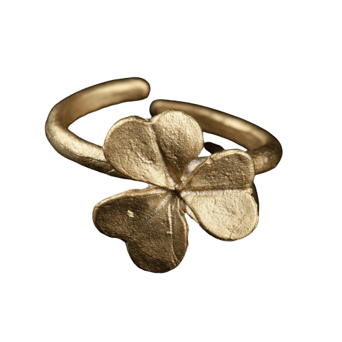 Clover Adjustable Ring