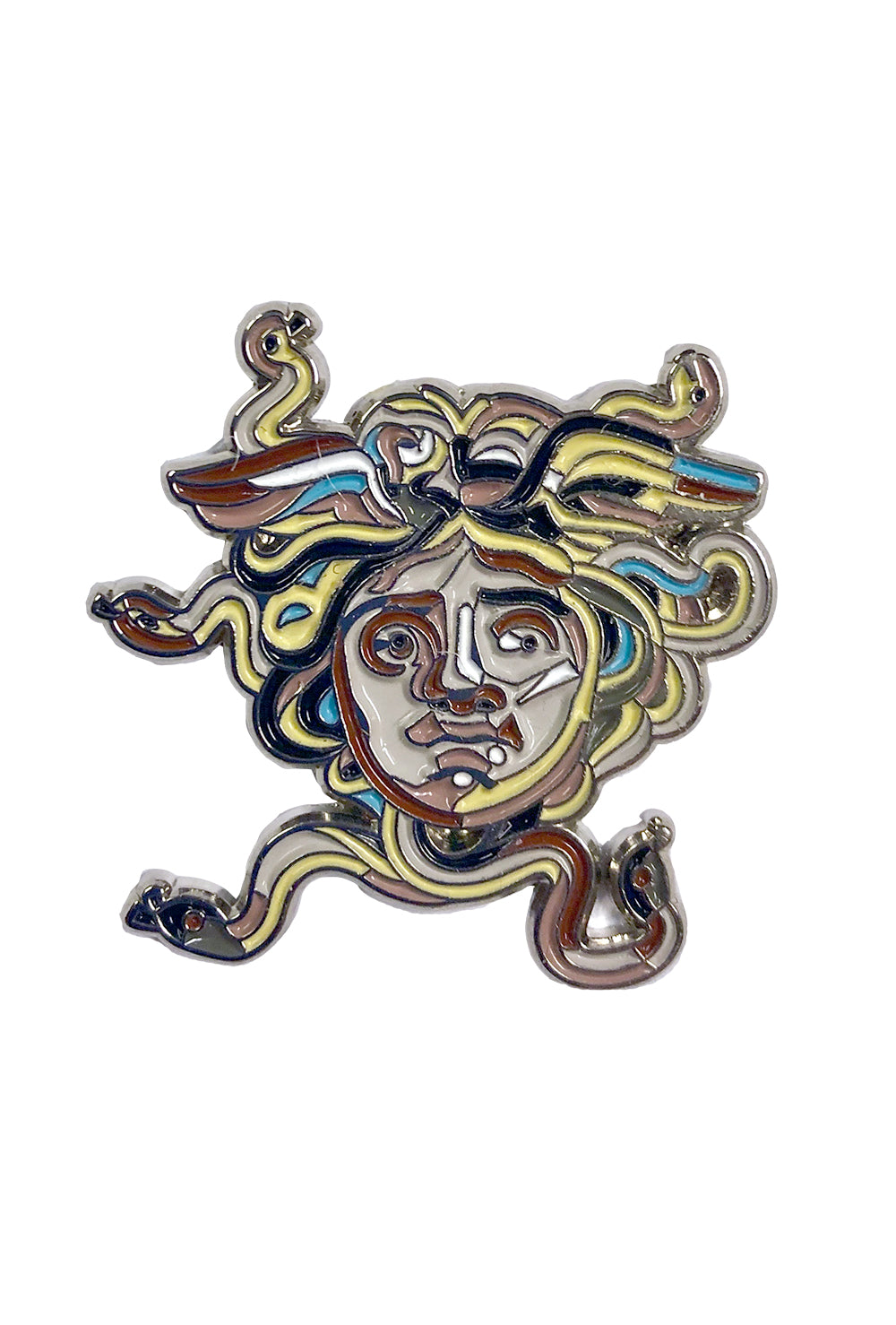 Medusa Enamel Pin