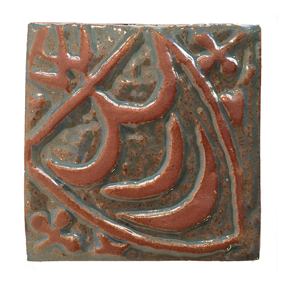 Crescent Shield Mercer Tile