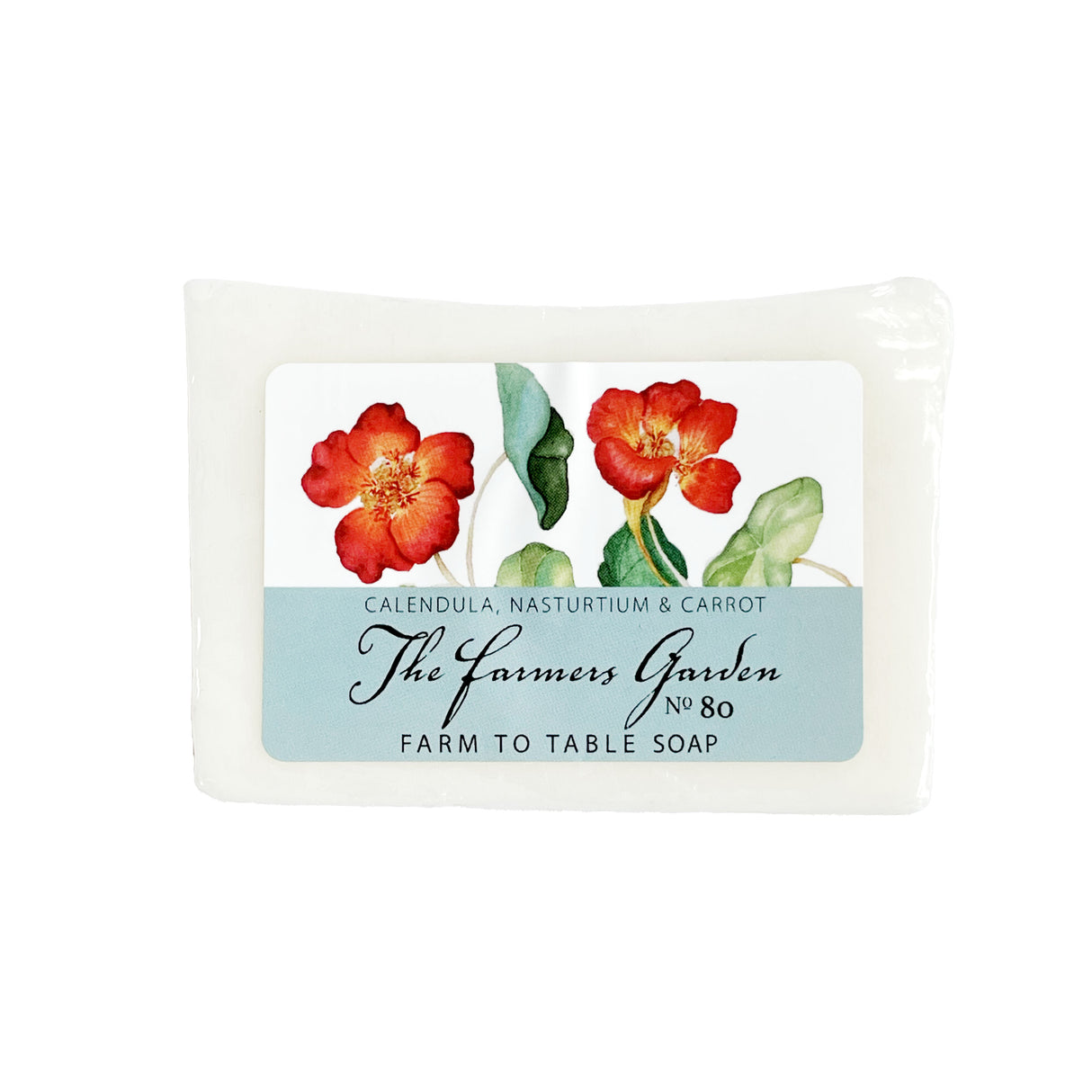 The Farmer's Garden Nasturtium Soap Bar