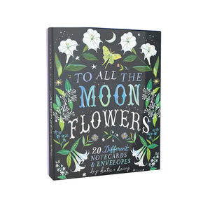 To All The Moonflowers Notecard Set
