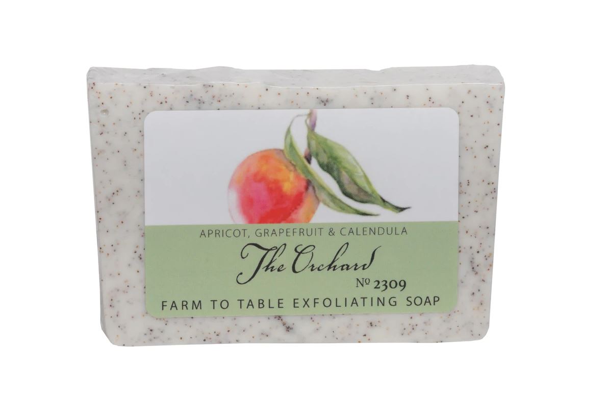 The Orchard Exfoliating Soap Bar