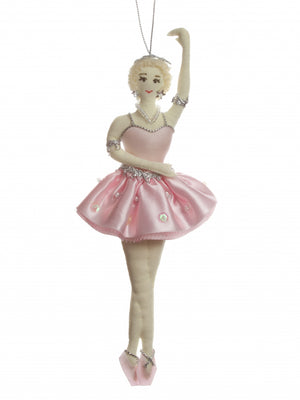 Ballerina in Pink Tutu Ornament