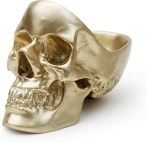Gold Skull Bowl